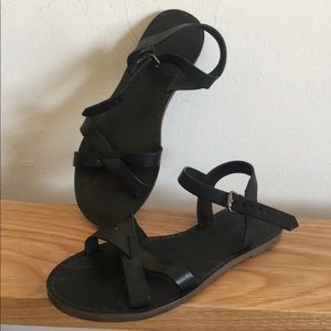 Madewell Black sandals
